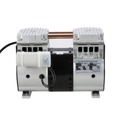 AC 110-230V Alta presión Bajo ruido Compresor de aire de pistón con vacío 70LPM HP-90C